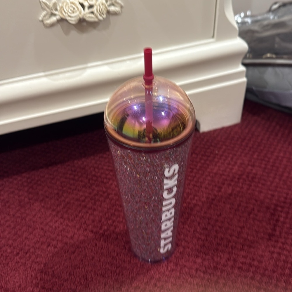 Starbucks Sparkle Dome Lid Cold Cup Tumbler, 24 oz host pick - Picture 11 of 15